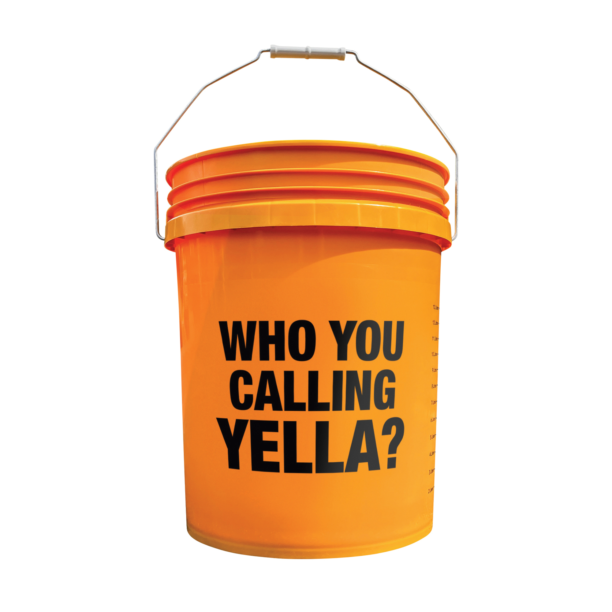 Northern Tool + Equipment 5-Gallon Plastic Bucket, "Who You Calling Yella?"